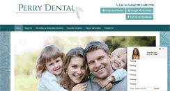 Desktop Screenshot of perrydentalinc.com